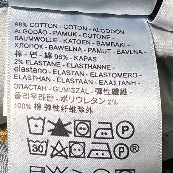 Levi's Wedgie Straight Leg Button Fly Blue Denim Jeans Women’s Size 29 - Picture 12 of 13